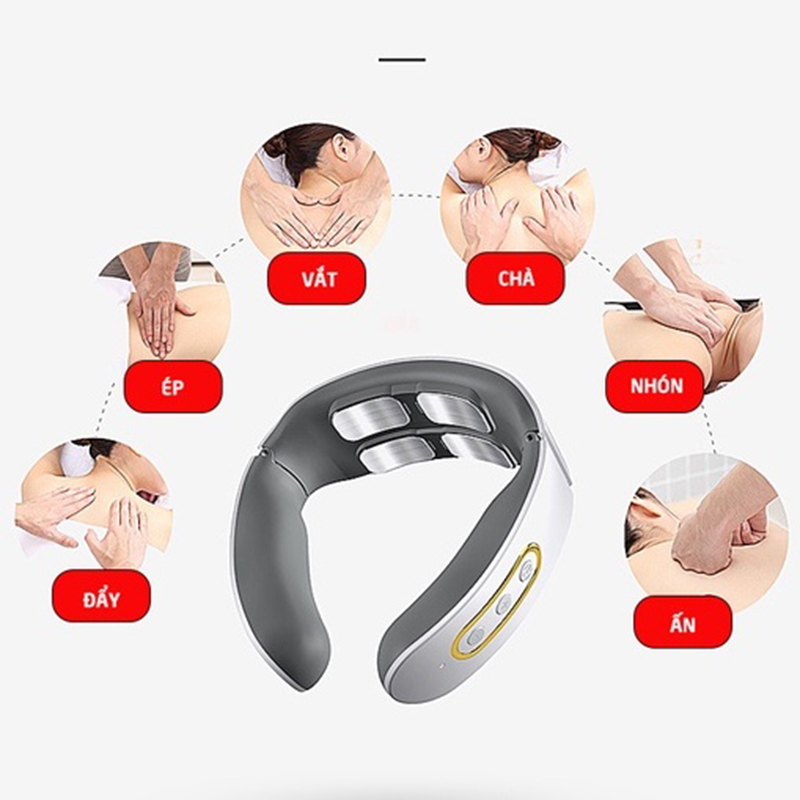 Máy massage cổ vai gáy Schlauer của Đức
